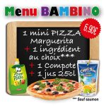 Menu Bambino Pizza